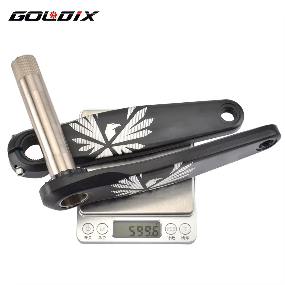 GOLDIX – pédalier de vélo vtt, plateau de vélo 170mm 175mm noir 0 degrés 30T 32T 34T 36T 38T en alli
