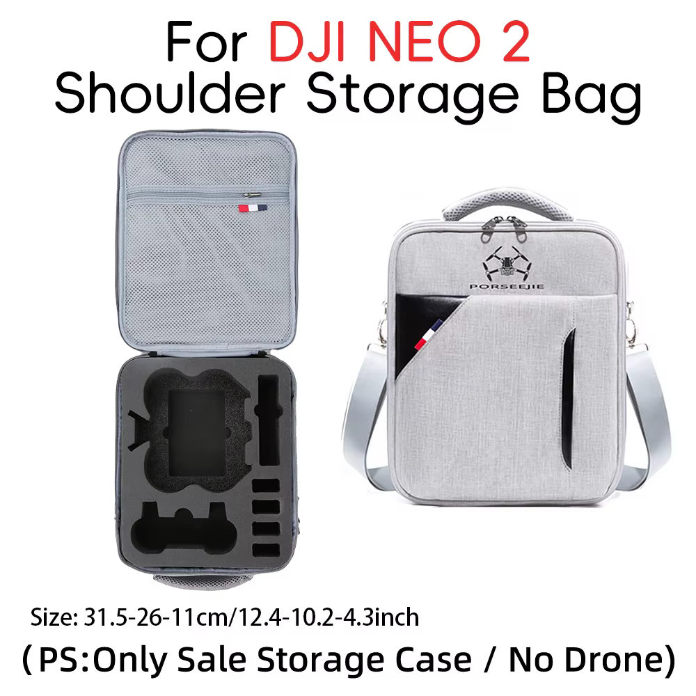 Sac à bandoulière pour DJI NEO 2, mallette de rangement, sacoche de poitrine, boîte de mode Portable