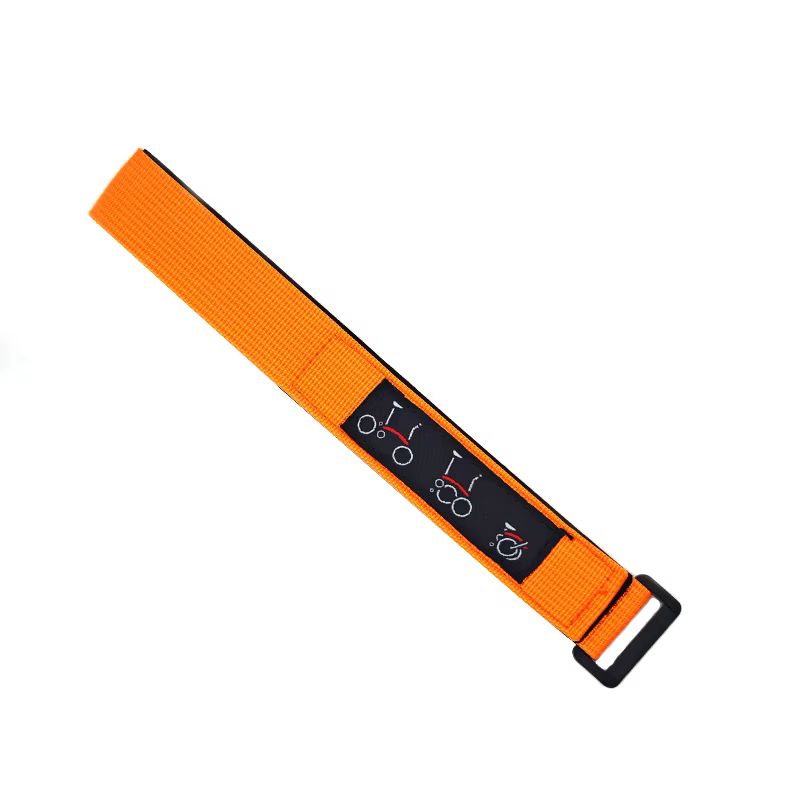 Sangle fixe de vélo réglable pour vélo, sangle de cheville pour Brompton, etc., vélo pliant