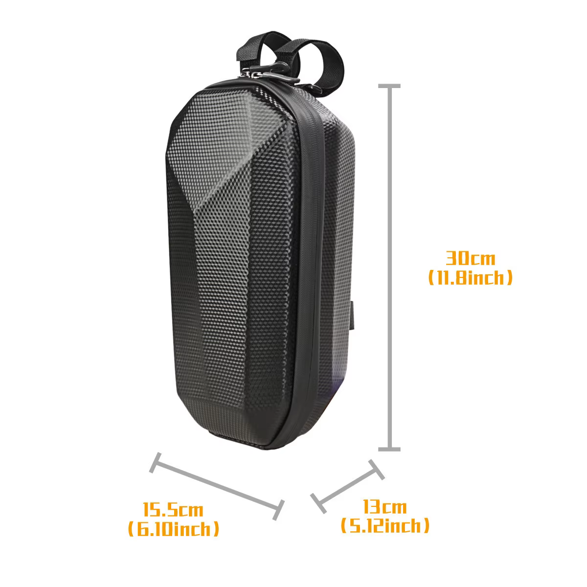 OFFBONDAGE Sacoche de guidon rigide en EVA pour trottinette électrique et vélo pliant – Accessoires