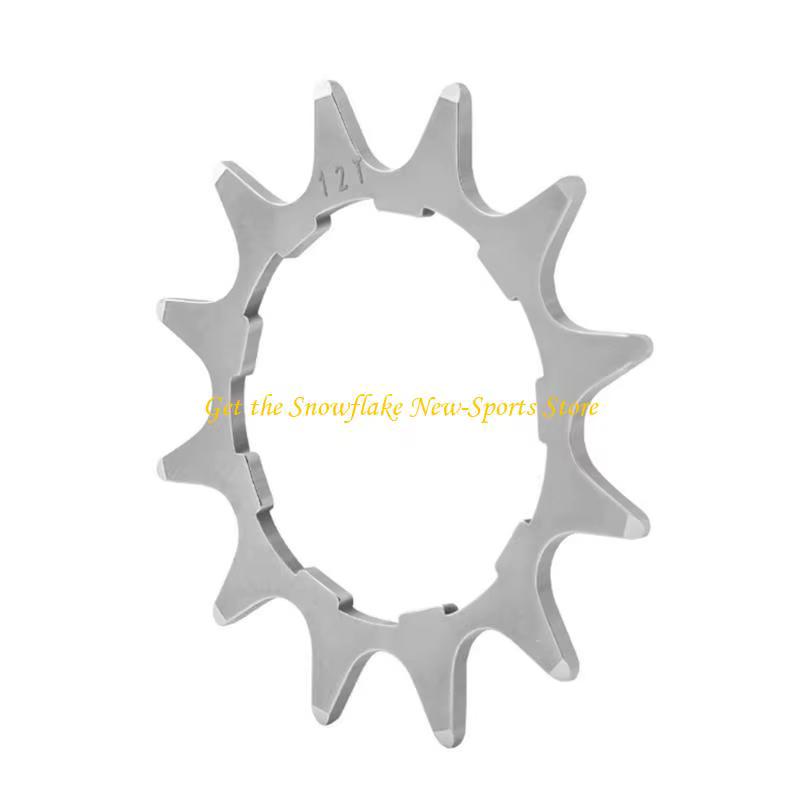 Volant d'inertie de vélo haute résistance, vitesse unique, roue libre, Cassettes, accessoires de cyc