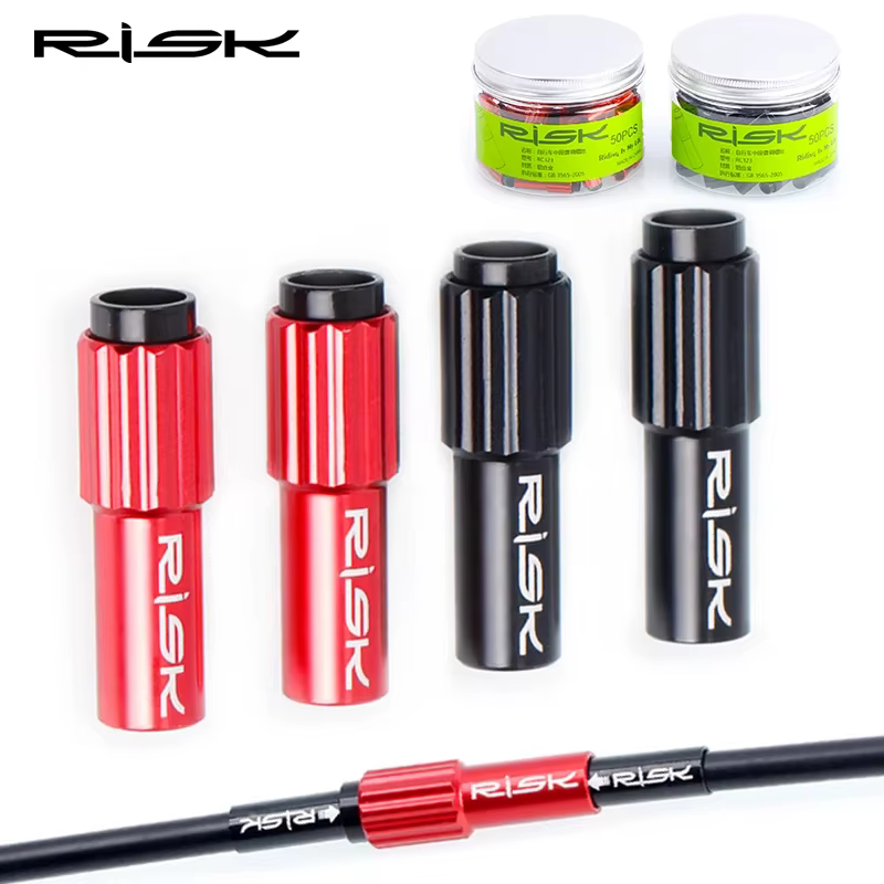 2 pièces/paquet risque 4mm vélo de route de montagne vélo câble en ligne adaptateur de réglage vis b