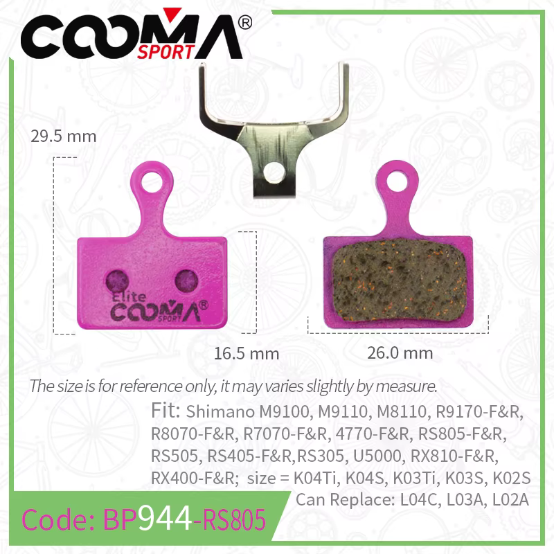 Plaquettes de frein de vélo en céramique pour SRAM Avid Shimano Magura Hayes Formula Hope vtt vélo d