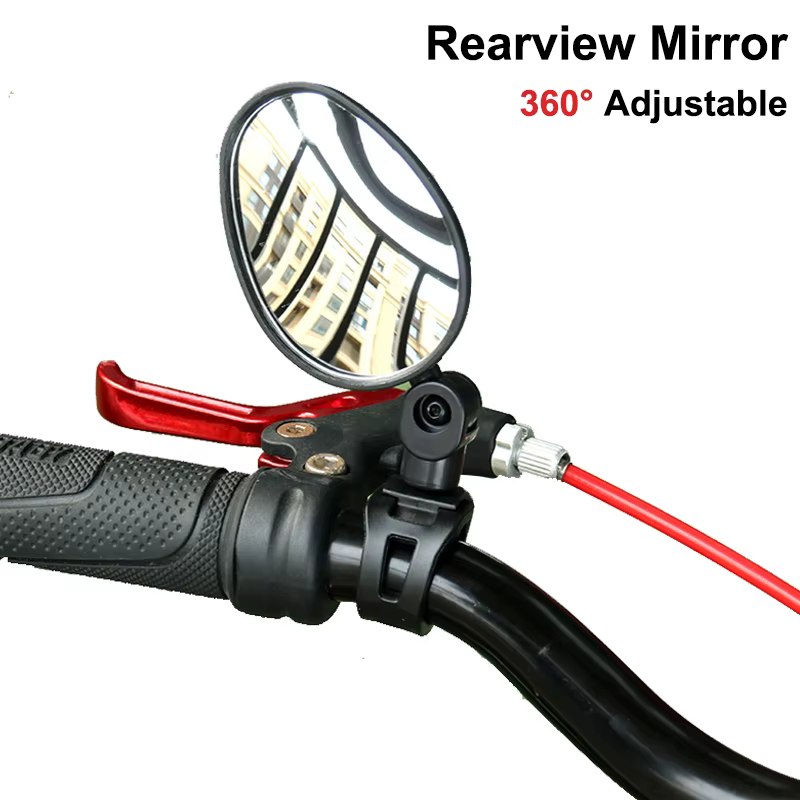 1pc Rétroviseur de scooter électrique Vue arrière 360 ° Mini miroir rotatif pour Xiaomi M365 M365 Pr