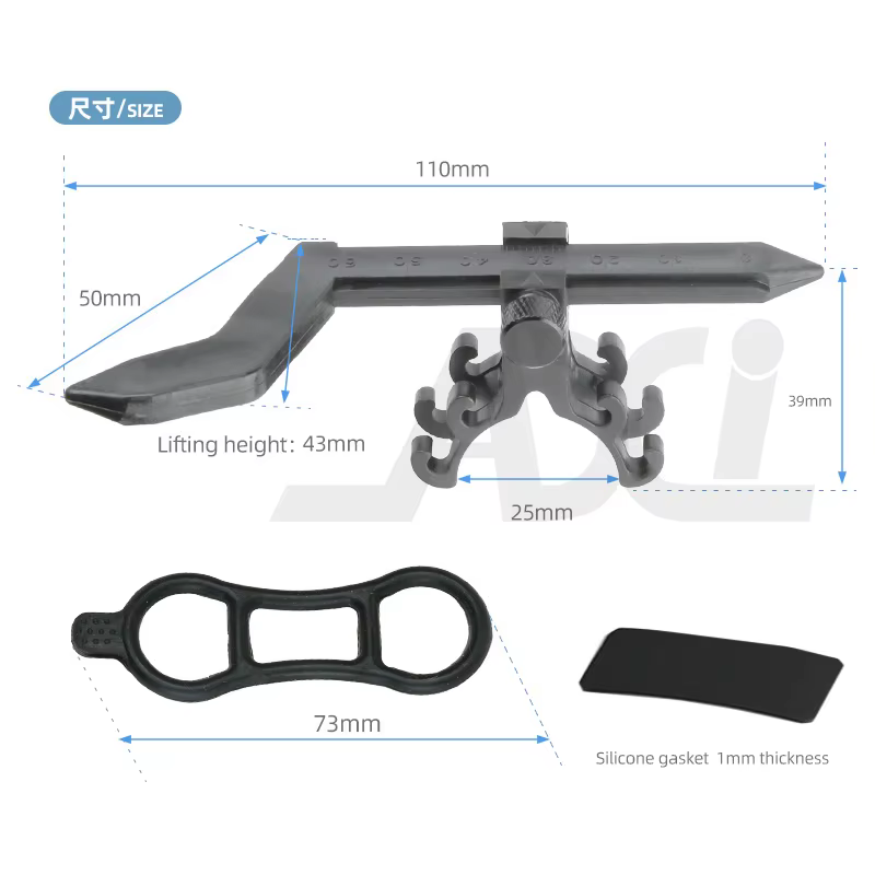 Indicateur de cadran d'installation Portable de vélo, Mini outil de réglage de roue, réglage Triple,
