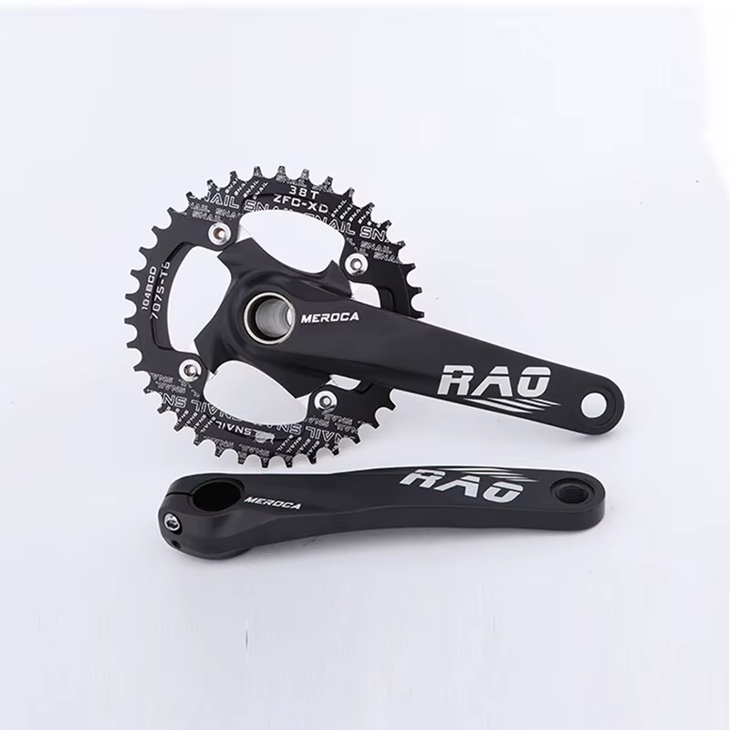 Vélo de montagne manivelle 170mm avec boîtier de pédalier 104BCD 34T 36T 38T vélo Chainring en allia
