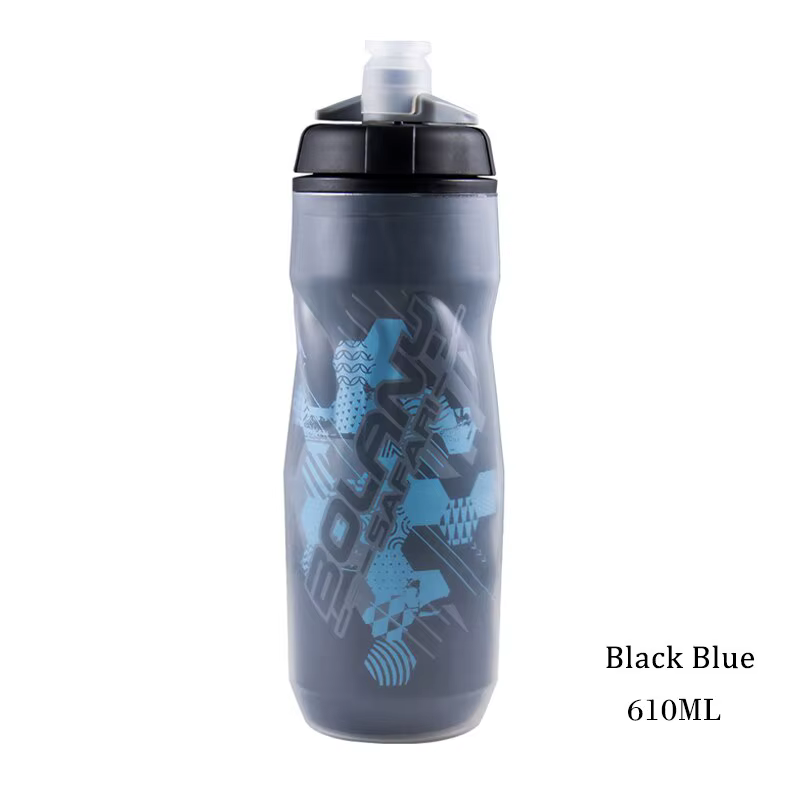 Bolany bouteille d'eau de vélo 600ml bouteille d'eau de cyclisme de montagne PP5 bouteille protégée 