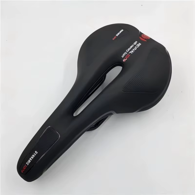 Selle de vélo légère et antidérapante en PU, pour vtt, vélo de route, antichoc, respirante, creuse, 