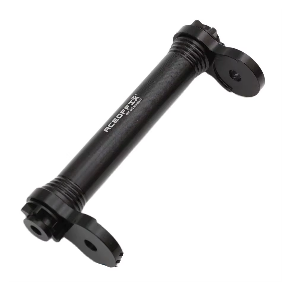 Aceoffix pour Brompton p line t line tige d'extension de roue facile barre télescopique vélo en alli