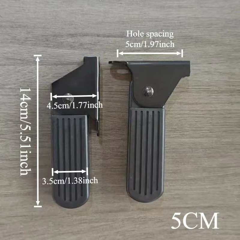 1 paire de pédales avant pliables pour vélo électrique Yadi Aima Harley U1, pédales de cyclisme légè