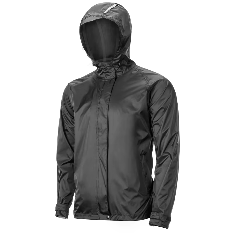 ROCKBROS-Manteau de pluie à capuche de cyclisme, veste de pluie de vélo, vêtements imperméables, cou