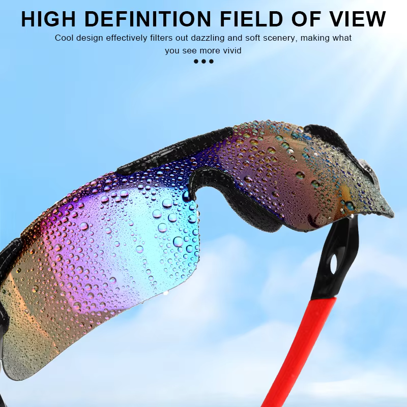 Nouvelles lunettes de cyclisme UV400 multicolore hommes femmes Sport de plein air équitation lunette