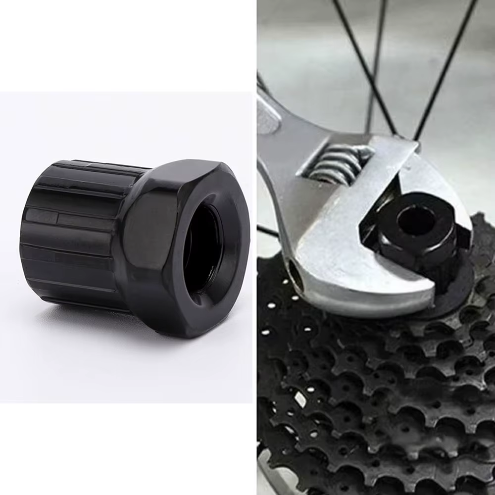 Outil de démontage de cassette de vélo, clé en acier au carbone à 12 dents pour le démontage du vola