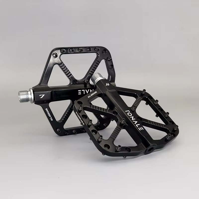 Pédale de vélo vtt titane antidérapant CNC 3 roulements pédales de vélo en alliage d'aluminium pédal