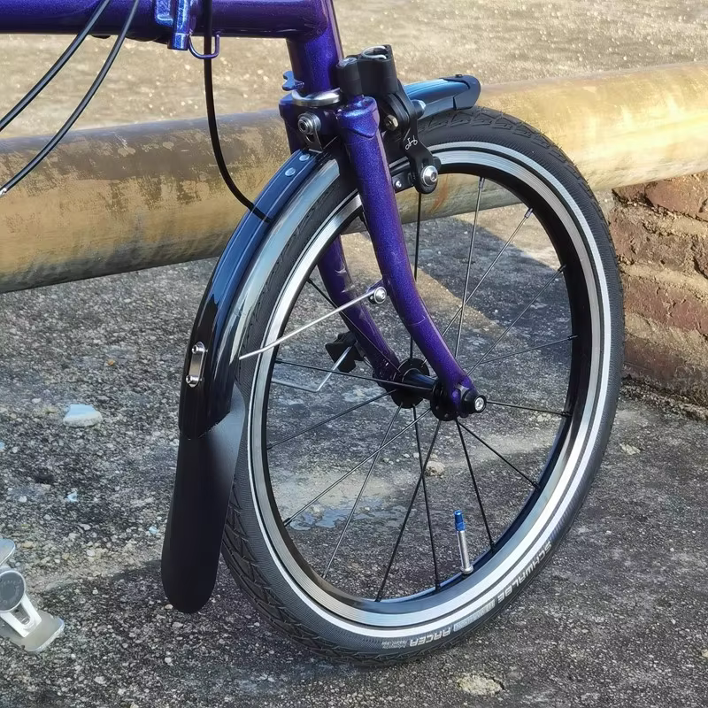 Garde-boue de vélo pour garde-boue Brompton avec roue de garde-boue pour ligne C ligne A ligne P ail