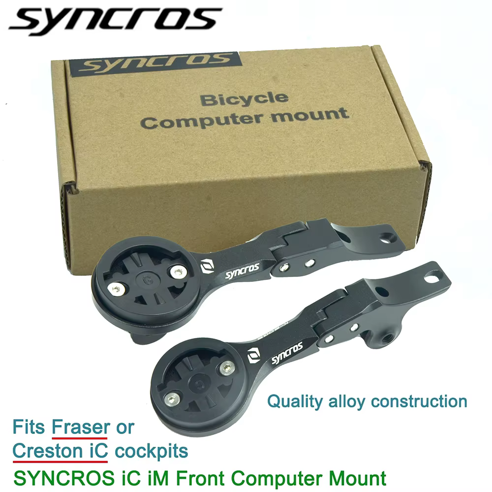 SYNCROS ADDICT RC guidon intégré support d'ordinateur GPS/Garmin/Bryton/Wahoo support de montage CRE