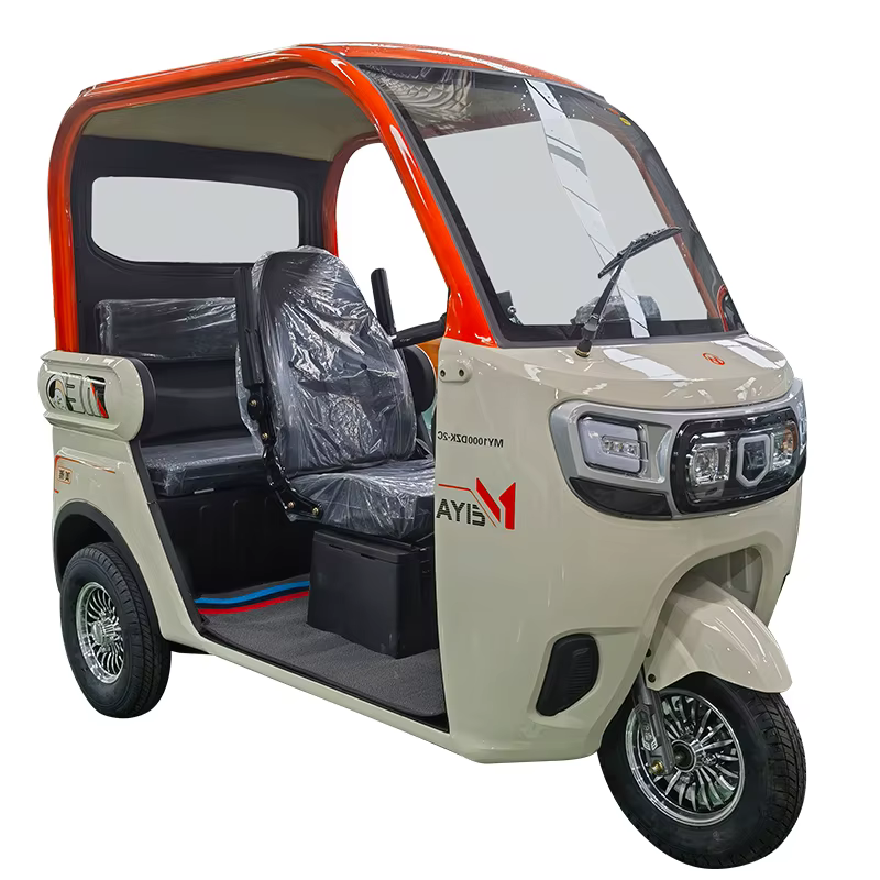 Minitype 3 places passagers adultes Trike 3 roues vélo électrique Tricycle électrique