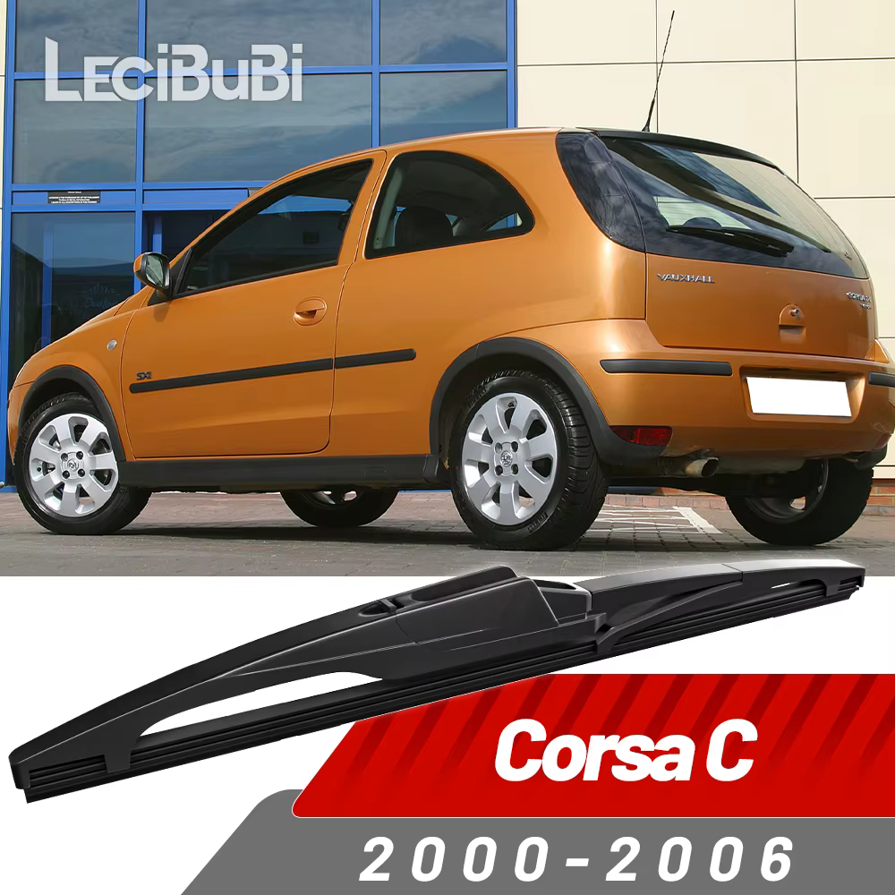 Balai d'essuie-glace arrière, accessoires d'essuie-glace pour Opel Corsa C 2000-2006 2001 2002 2003 