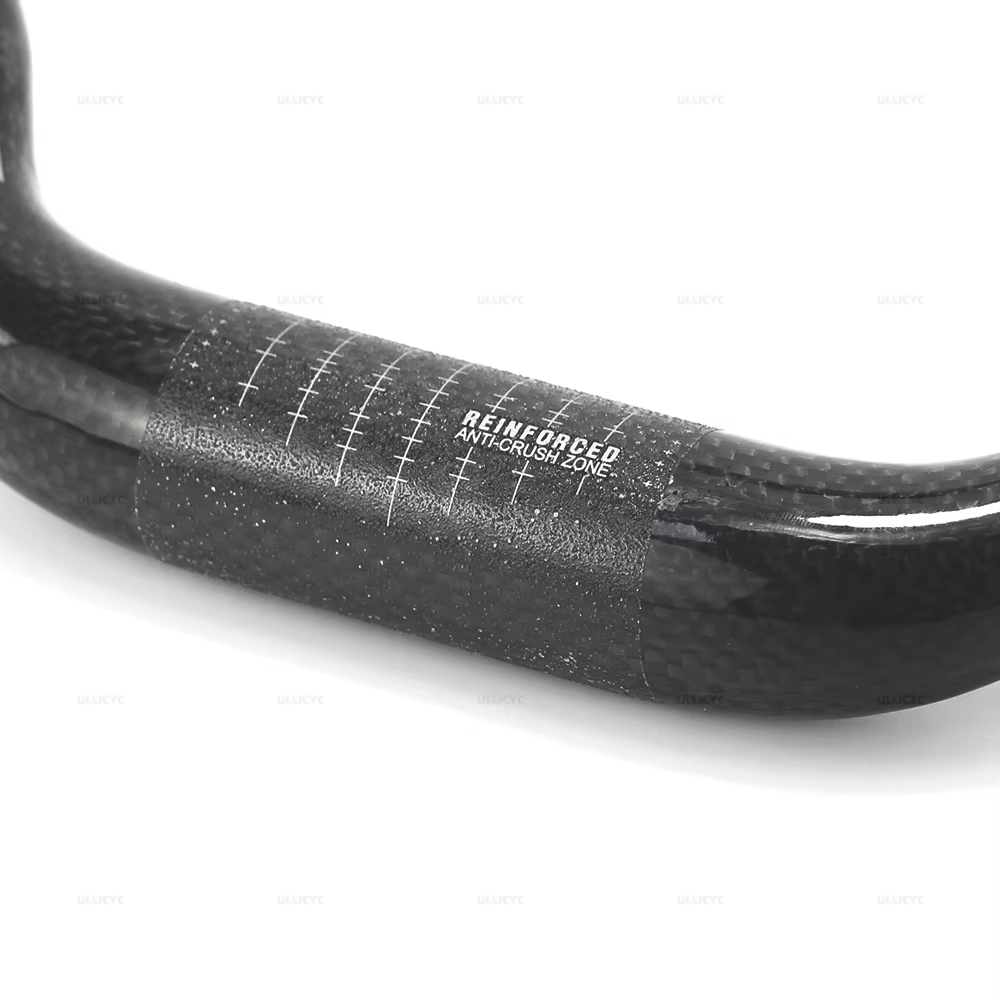 Guidon élévateur en carbone pour VTT et BMX, guidon brillant, visage de course NEXT, 31,8 mm, diamèt