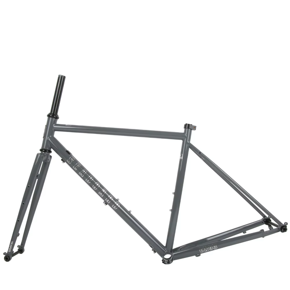SEABOARD CX03 ensemble de cadres de vélo de route à axe traversant cadre de vélo de gravier acier au