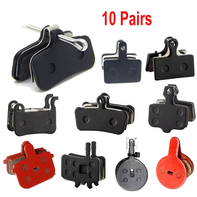 10 paires de plaquettes de frein pour vélo de montagne, plaquettes de frein à disque pour vélo, pour