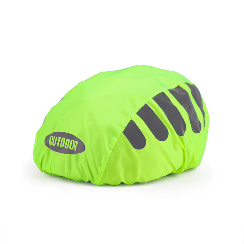 Housse de pluie pour casque de vélo, 1 pièce, avec bande réfléchissante, imperméable, coupe-vent, ha