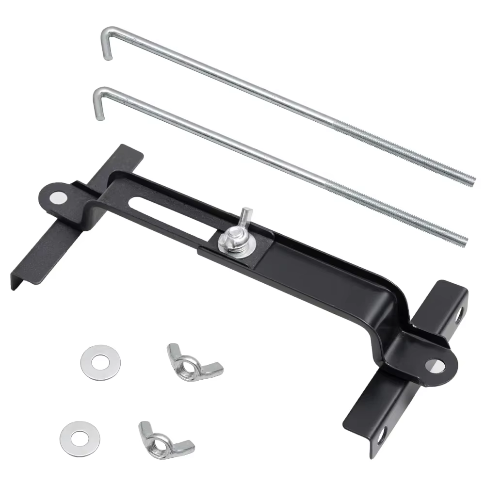 Support de batterie réglable de qualité supérieure pour plateau, barre transversale de batterie régl
