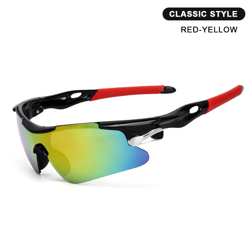 RIDERACE Sport Hommes Lunettes De Soleil Route Vélo Lunettes De Montagne Cyclisme Équitation Protect