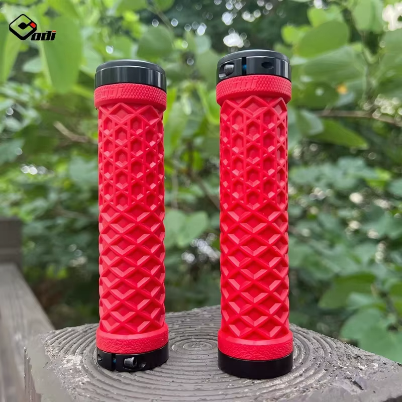 Poignées de vélo ODI Van Lock-On, système d'anneau de verrouillage double avec Silicone pour un meil