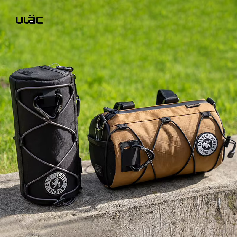 Sac de guidon de vélo Ulac, grande capacité 1,7 L, résistant à l'usure, sacoche de vélo de montagne,