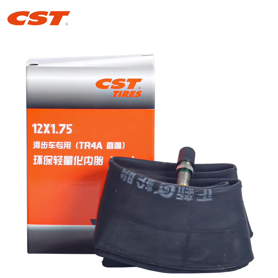 CST pneu de vélo 12x1.75 C-TR1N 12 pouces 203 pneu pliant de vélo d'équilibre pour enfants avec cham