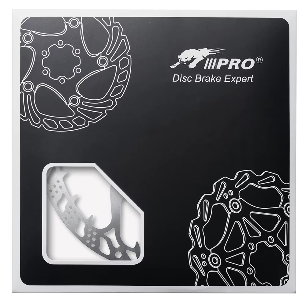 IIIPRO 203MM Rotor 6 boulons disque de frein flottant avec vis pour HD, AM, e-bike, gravier électriq