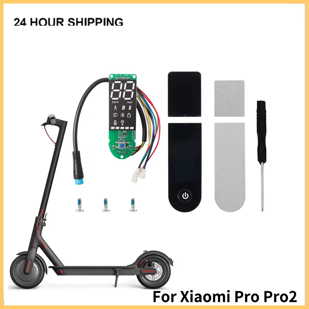 Scooter électrique pour M365 Pro/Pro 2, affichage de tableau de bord + couvercle, Circuit imprimé de