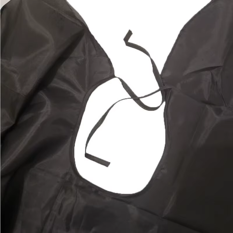 Cape de coiffure pour adultes, imperméable, unisexe, pour salon de coiffure et barbier, tablier de c