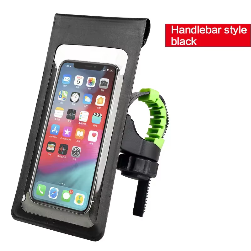 Support de téléphone portable étanche pour vélo et moto, écran tactile TPU, installation de la poign