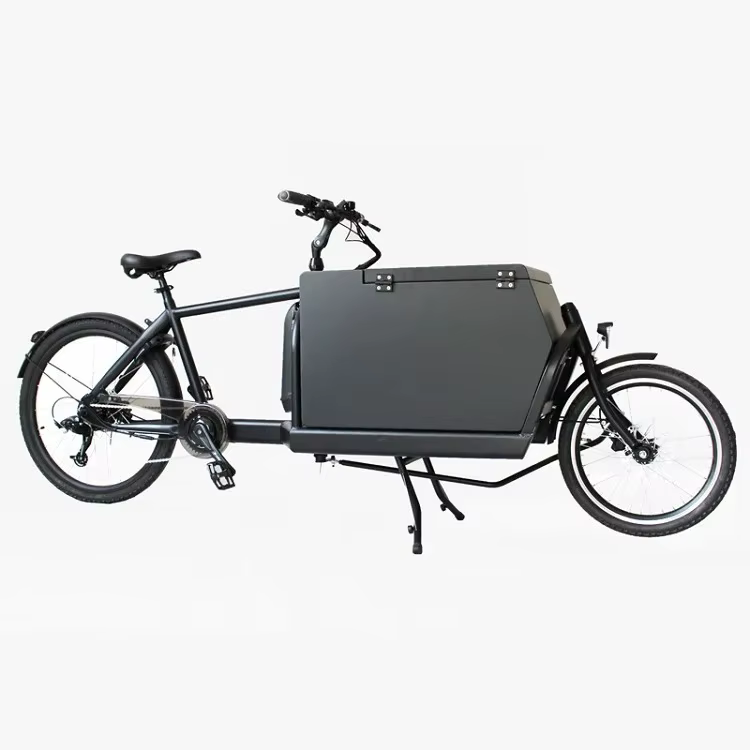 Vélo cargo Long John pour adultes, vélo d'épicerie, vélo à 2 roues, nouveau design