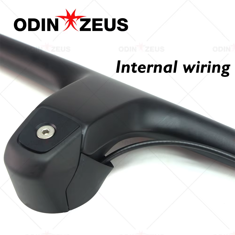 Guidon intégré pour VTT Full Carbon IC SL WC 740-780mm -20 ° Guidon de vélo de course BMX UD mat