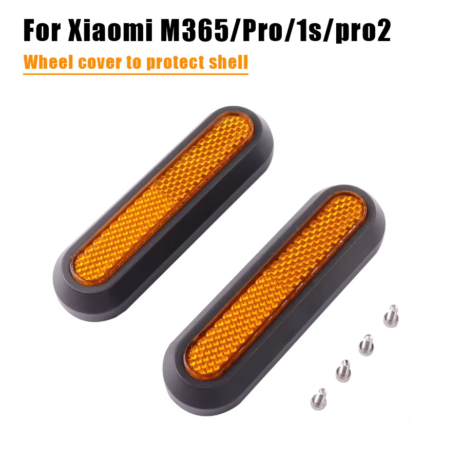 Couverture de roue pour trottinette électrique Xiaomi Pro 2/1s/M365, coque de protection, avant et a