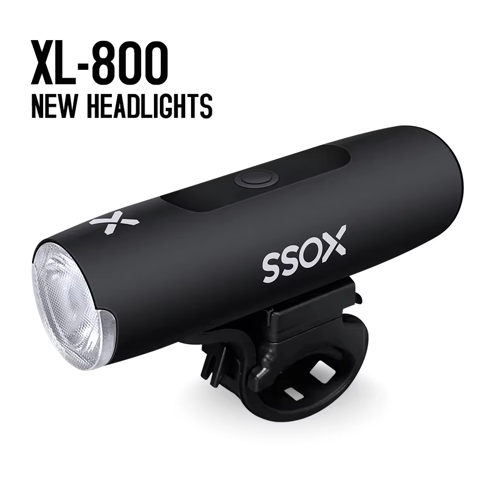 XOSS XL-800 vélo lumière phare étanche USB Rechargeable route vtt avant lampe vélo lumière aluminium