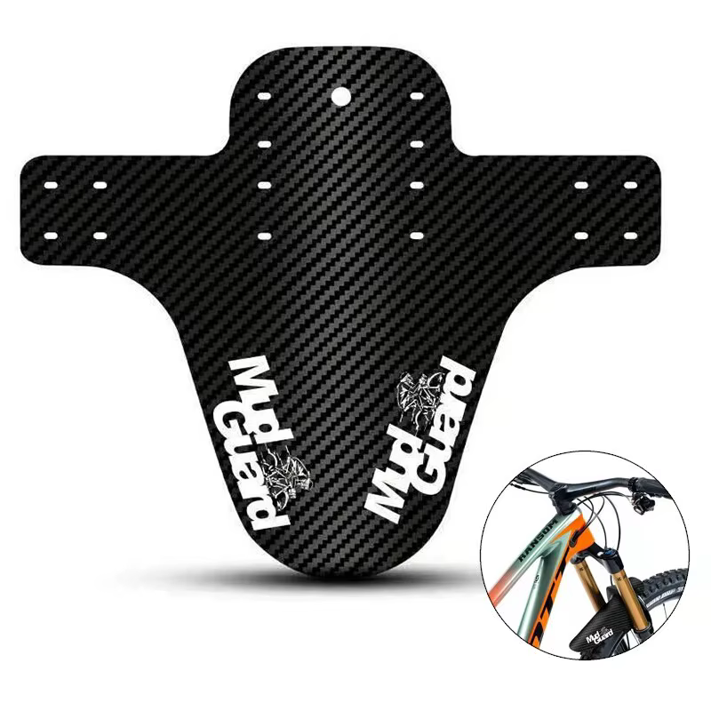 Ailes de vélo avant en fibre de carbone arrière VTT pneu de vélo de route ailes garde-boue
