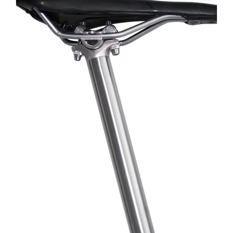 Alliage de titane tige de selle de vélo pour vtt/route tige de selle de vélo 27.2/30.9/31.6mm * 350m