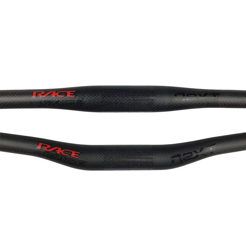 Race Face NEXT VTT 3K fibre de carbone plat Horizontal guidon de vélo en carbone pièces de vélo vtt 