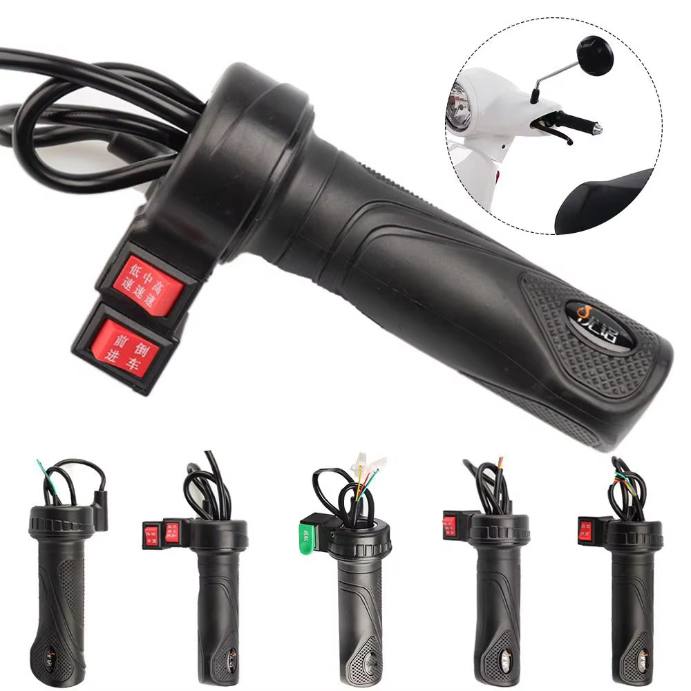 Guidon d'accélérateur pour vélo électrique, poignée d'accélérateur torsadée, accessoires de vélo éle