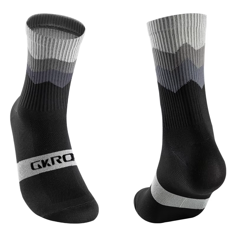 Hommes chaussettes de cyclisme professionnel route vtt vélo femmes Compression course en plein air u