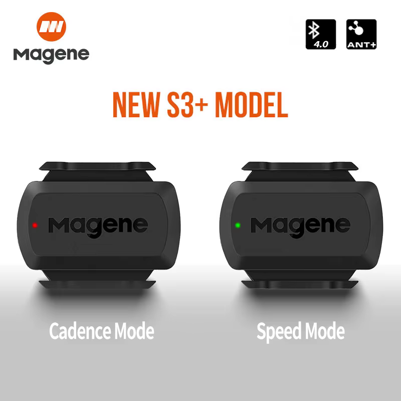 Magene S3 + capteur de Cadence de vitesse ANT Bluetooth ordinateur compteur de vitesse double capteu