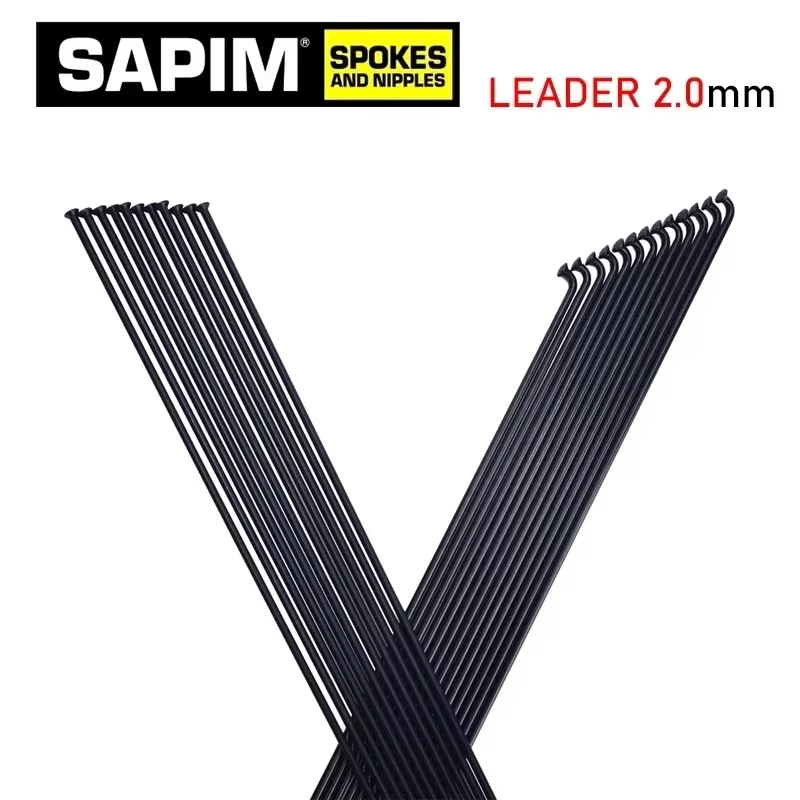 SAPIM – rayon de vélo 2.0 rond en forme de J, tête de traction droite, 100-310mm, choix gratuit, liv
