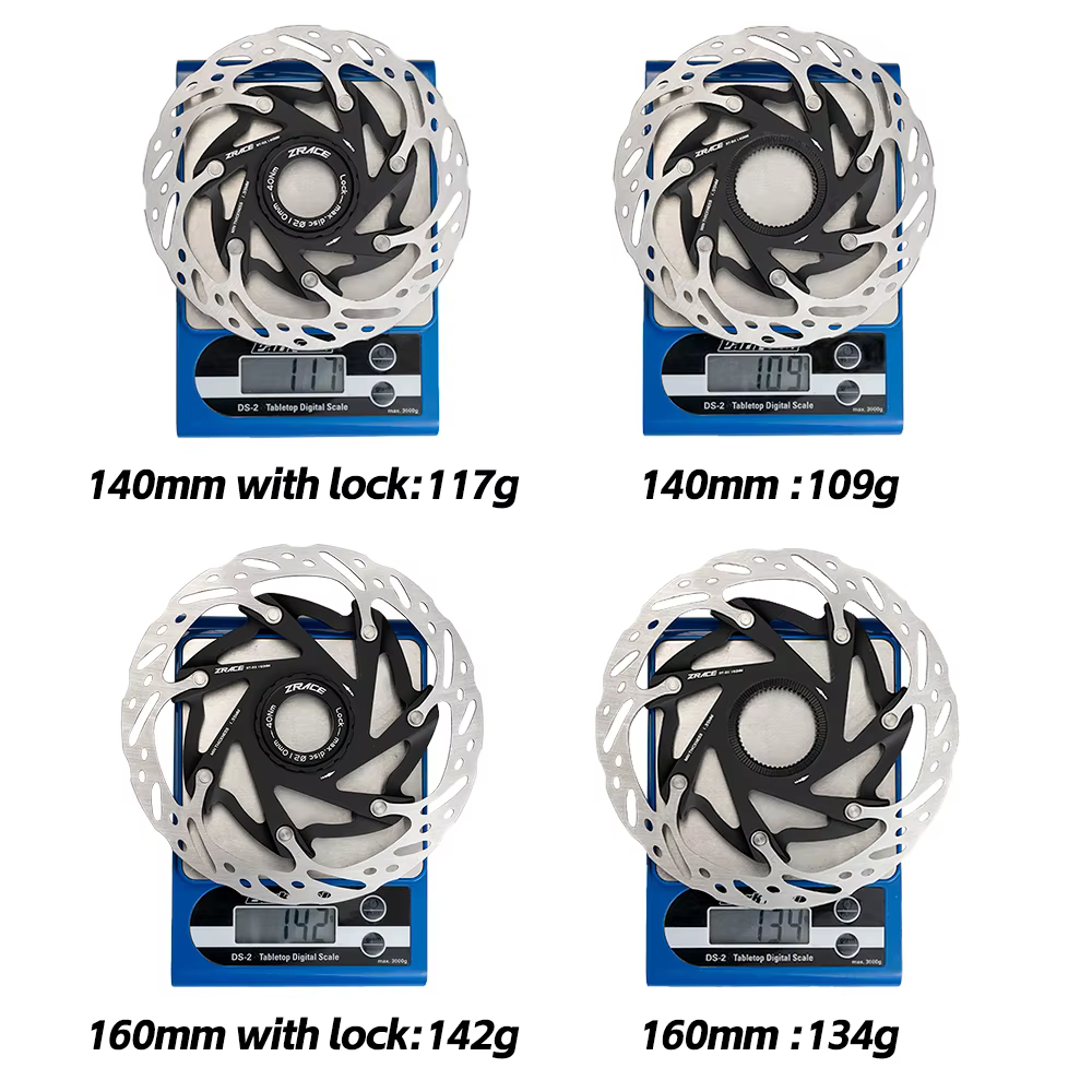 ZRACE RT-RX Rotor de disque de verrouillage central, rotor flottant ultraléger à forte dissipation t