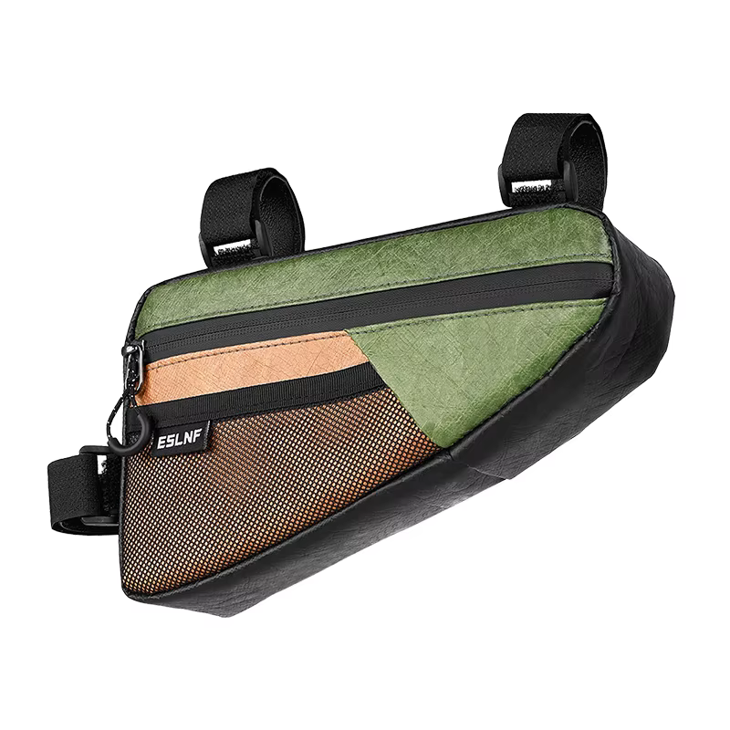 ESLNF Sac de cadre de vélo de route écologique, imperméable, grande capacité, sac de cadre VTT porta