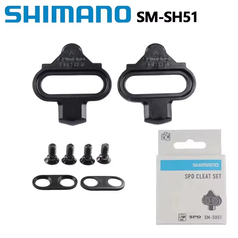 SHIMANO SPD nouveau CL-MT001 SM SH51 SH56 pédale crampons plaque vélo flotteur montagne vélo crampon
