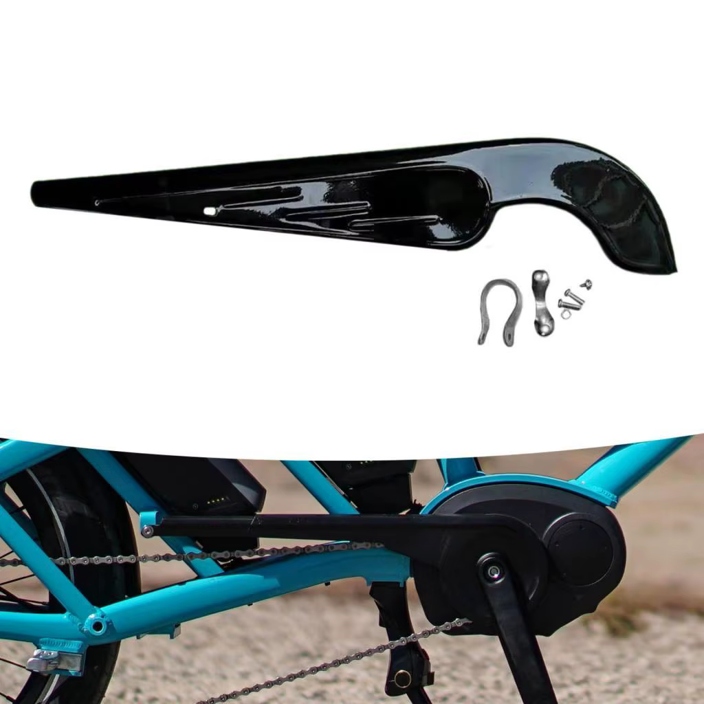 Couvercle de chaîne de vélo en métal, remplacement robuste pour vélos de 28 pouces, accessoires de c